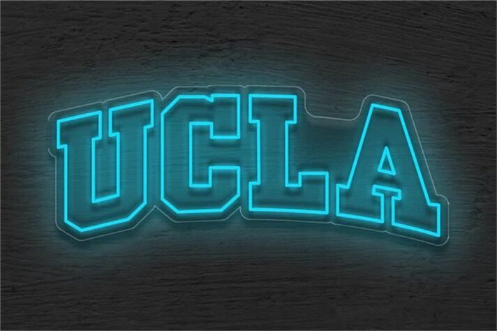 Brighten up your home, office, or bar ambiance with the versatile Ucla LED Neon Sign.