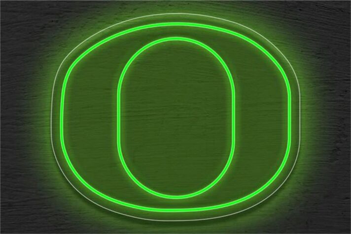 Elevate your game room, bar, or student lounge with the University Of Oregon Logo LED Neon Sign.