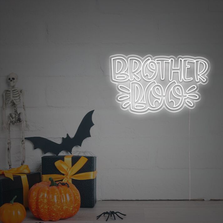 Light Up Your Nights: Brother Boo LED Neon Sign Perfect for Bars, Weddings, and Home Decor