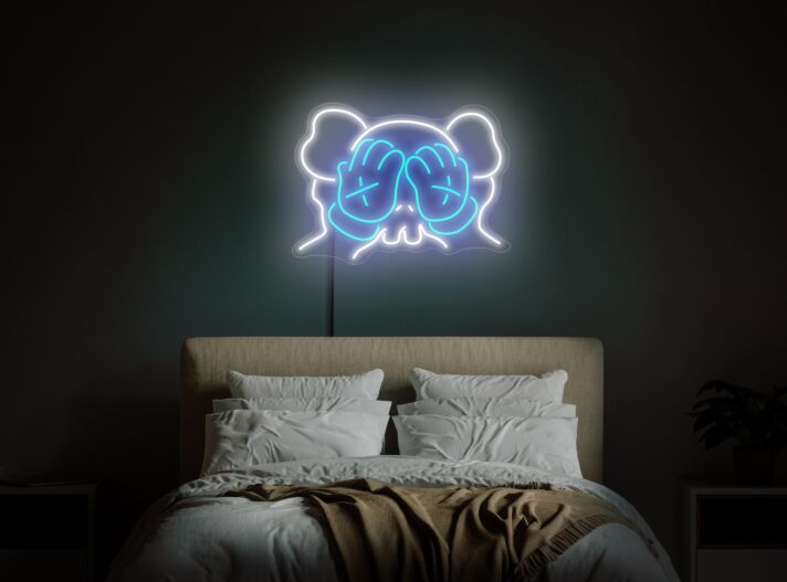 Brighten Up Your Space: Perfect for Home Decor, Offices, Stores, Bars, Weddings, and Parties - Kaws Neon Sign LED Sign Kaws Light Sign Fashion Neon Sign Aesthetic Neon Sign