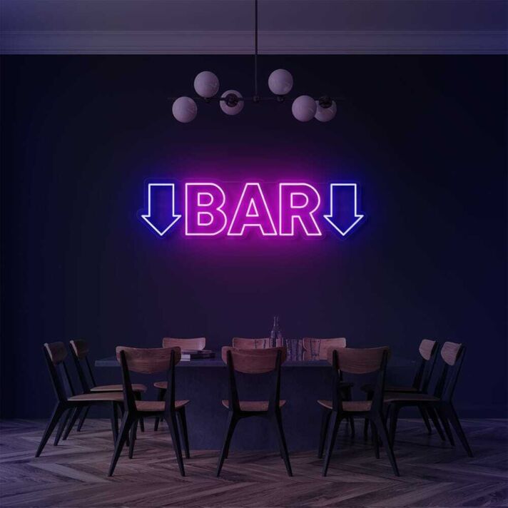 Customize Bars LED Neon Sign