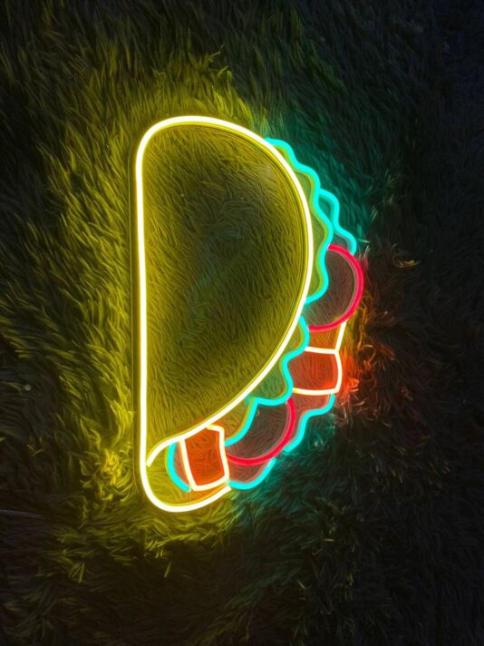 Mexican Tacos Restaurant Led Neon Sign Tacos Neon Light