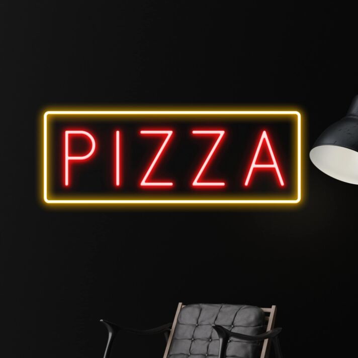 Pizza Led Neon Sign Custom Pizza Led Sign Pizza Restaurant Logo Home Decor