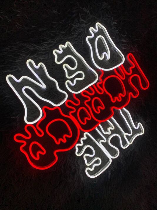 The Horror Den Led Neon Sign Quote Neon Led Sign Quote Pub Bar Hanging Led Neon Sign