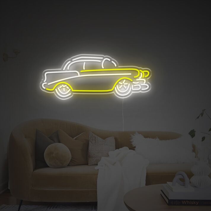 Vintage Amercian Car LED Neon Sign