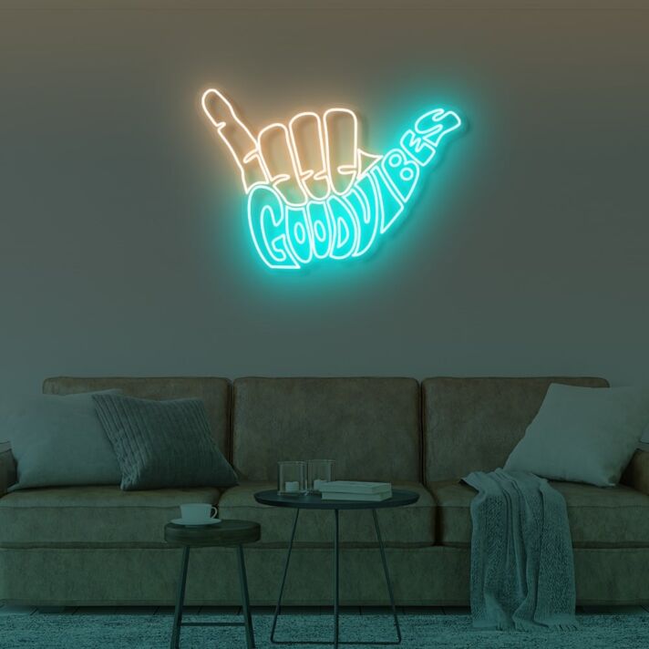 Good Vibes LED Sign