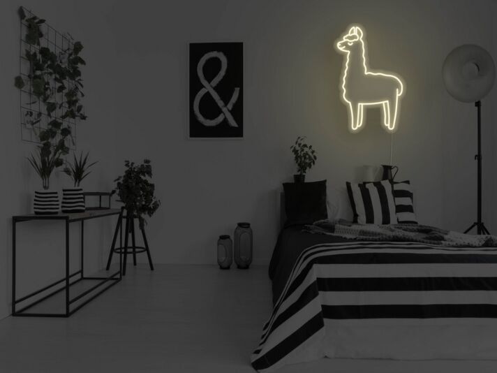 Alpaca Neon Sign