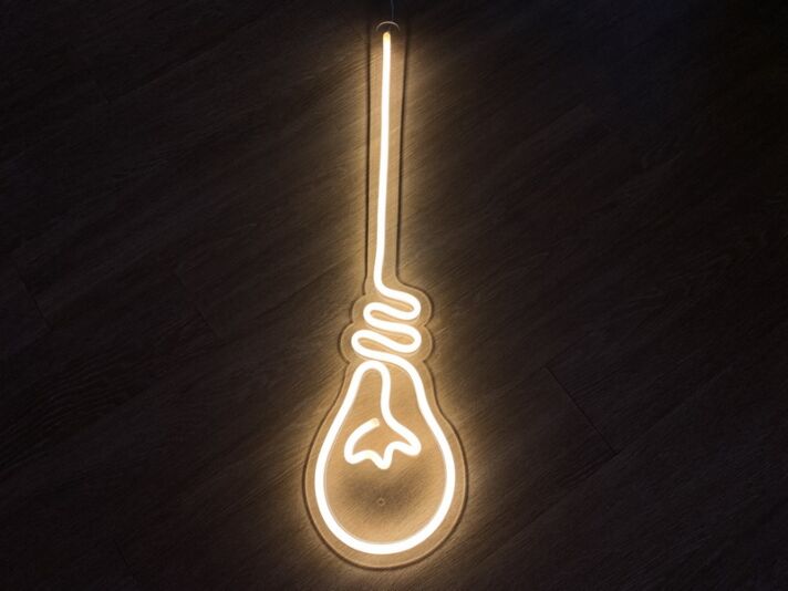 Lightbulb Neon Sign