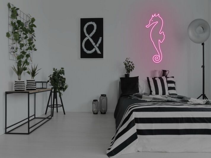 Seahorse Neon Sign
