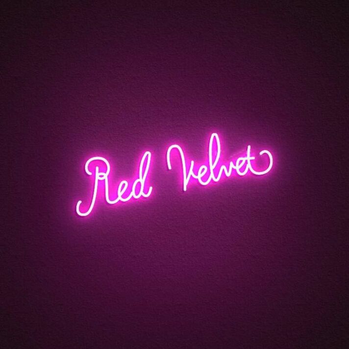 Red Velvet Neon Sign