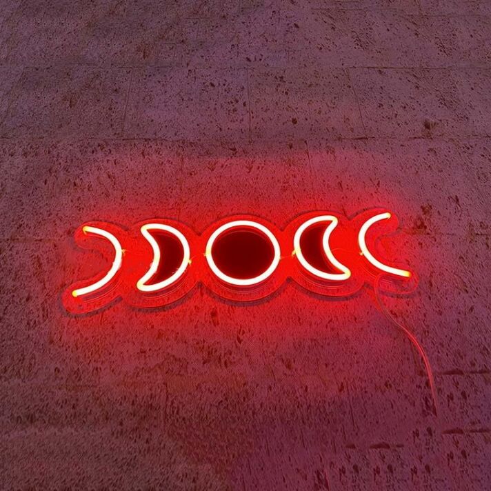 Triple Goddess Neon Sign