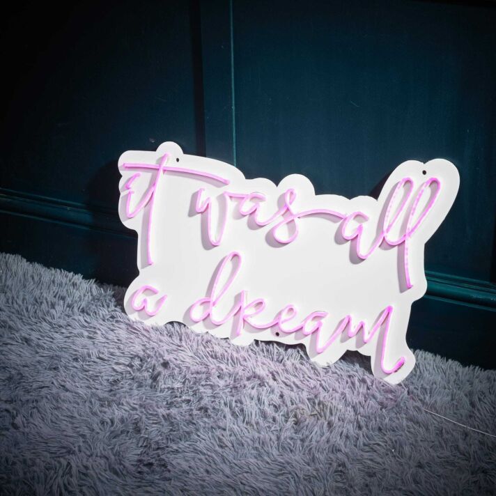 Dreamy LED neon sign for a mesmerizing ambiance