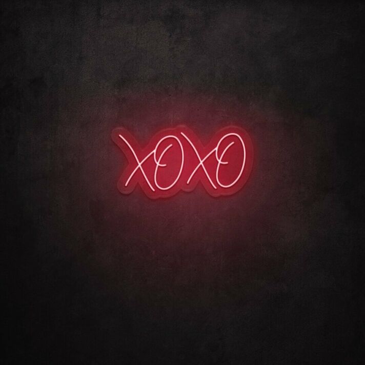 XOXO LED Neon Sign