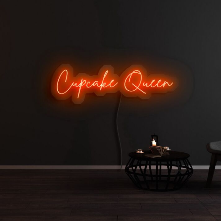 Cupcake Queen Neon Sign