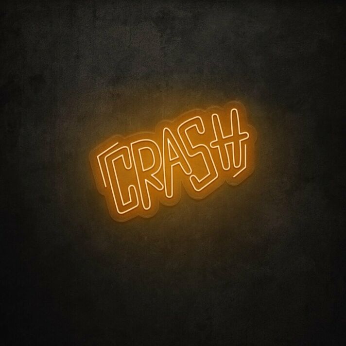 Crash LED Neon Sign