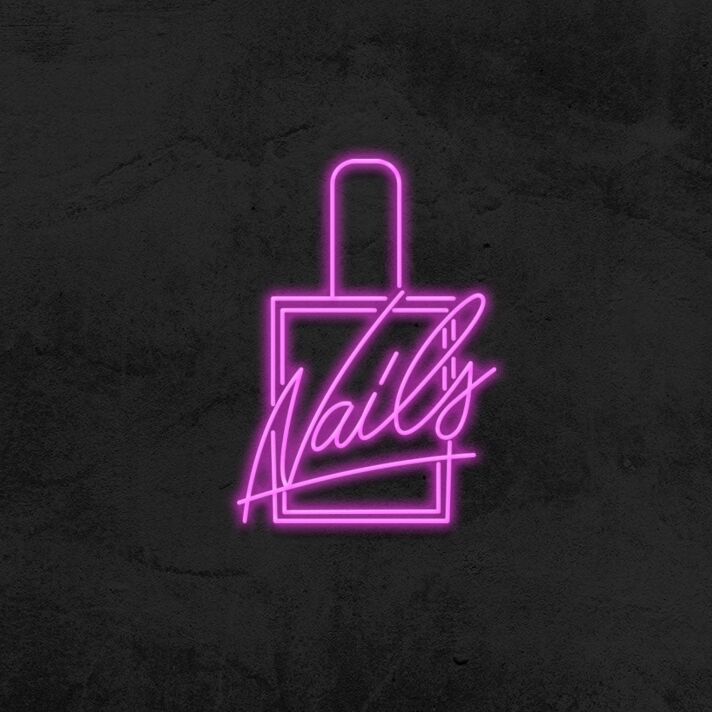 Nails Neon Sign