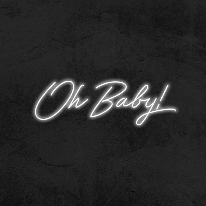 Oh Baby Neon Sign