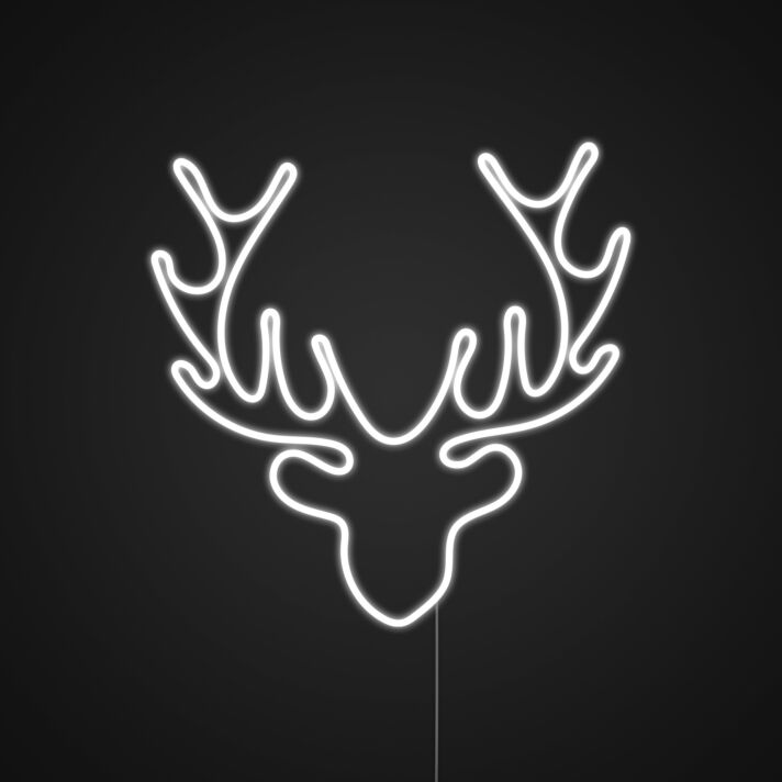 Deer Head Neon Sign