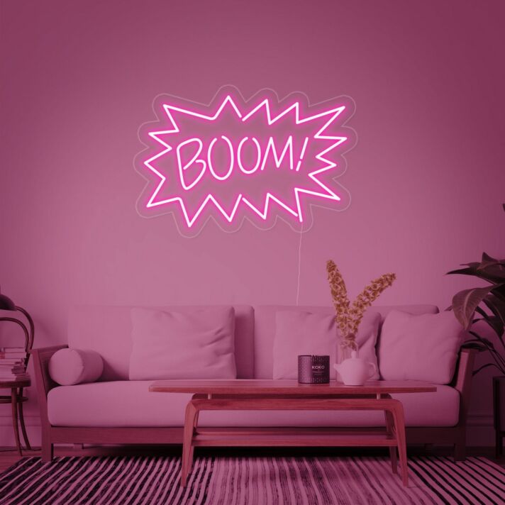 Boom Neon Sign