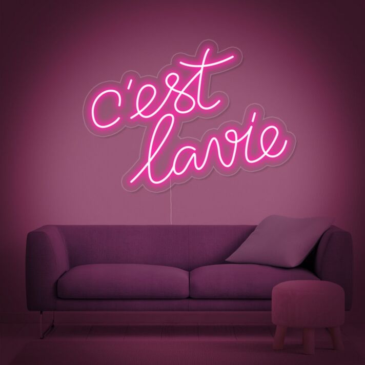 Cest La Vie V1 Neon Sign