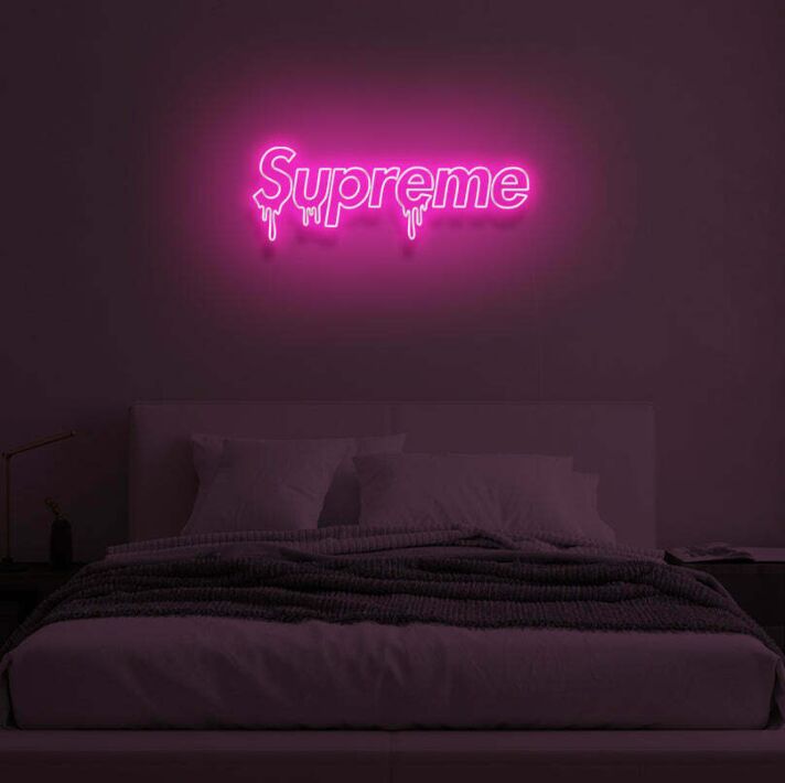 SUPREME DRIP  LED Neon Sign
