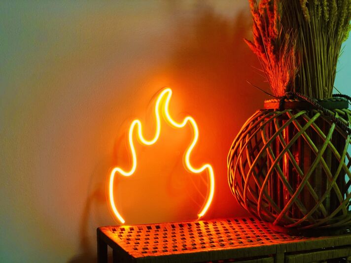 Fire – Led Neon Sign