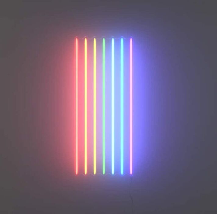 Rainbow Flag Neon Sign