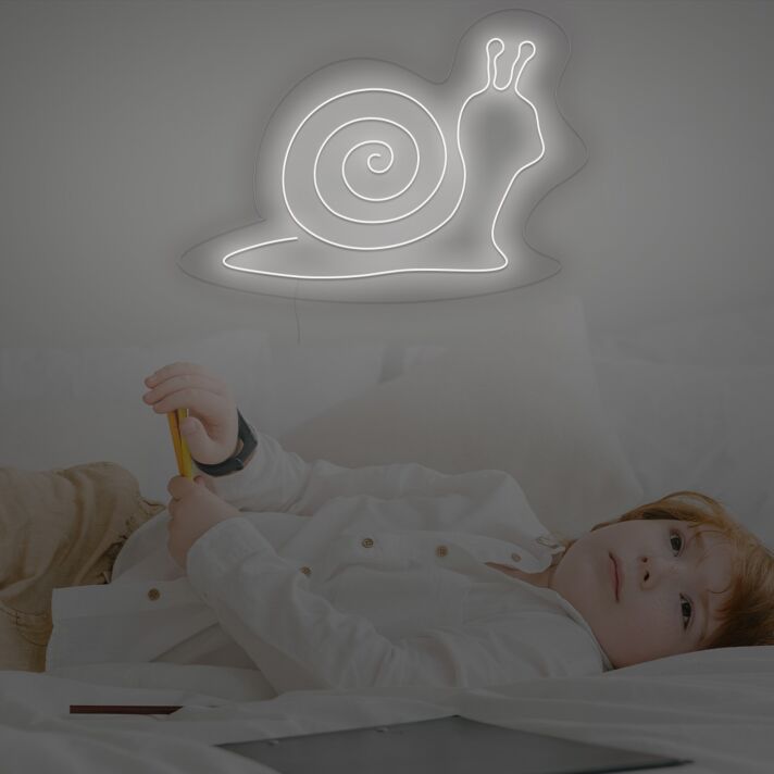Snail For Childrens Room Neon Sign