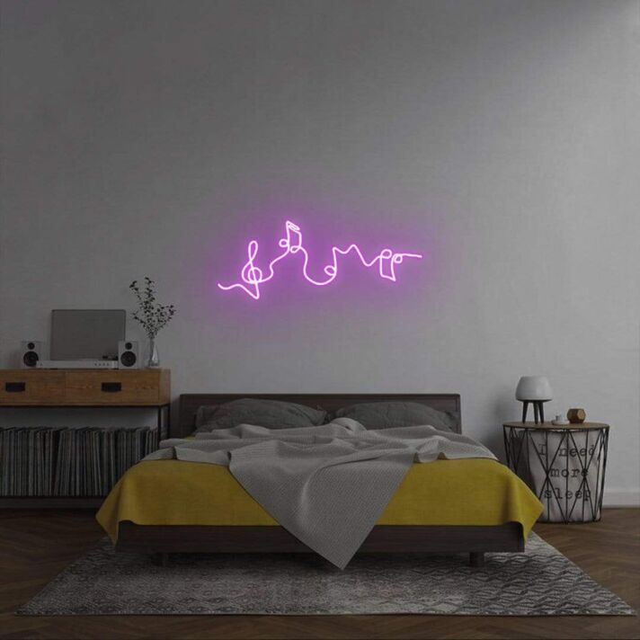 'Music' Neon Sign