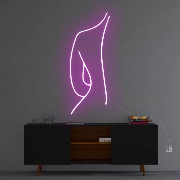 Female Silhouette' Neon Sign