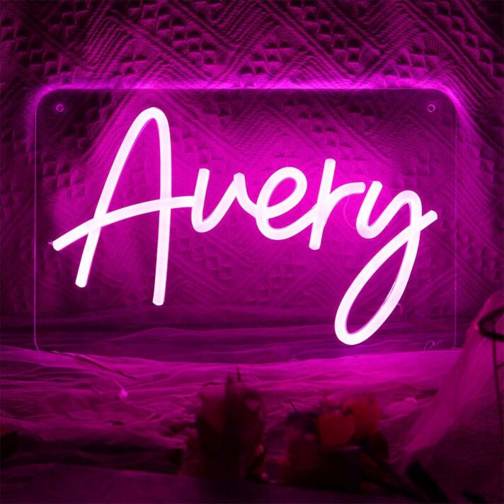 Avery Neon Sign