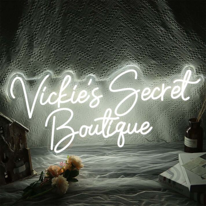 Vickied'S Secret Boutigue Neon Sign