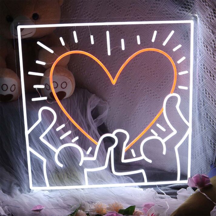 Radiant Heart Neon Sign