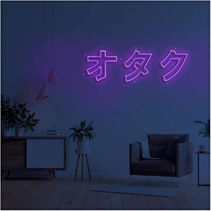 Neon Signs For Bedroom Large Neon Sign Japanese Otaku