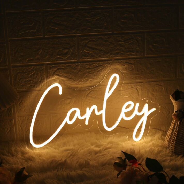 Canley Yellow Neon Sign
