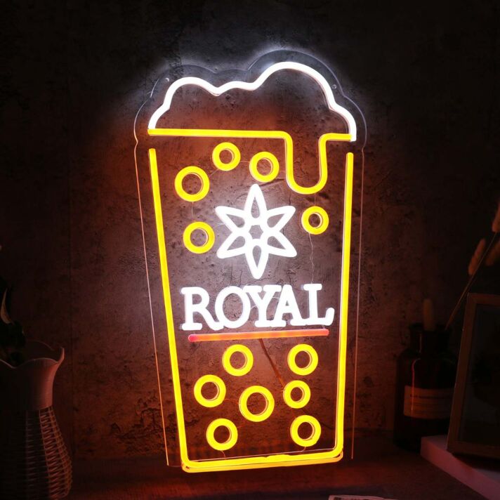 Royal Beer Custom Neon Sign