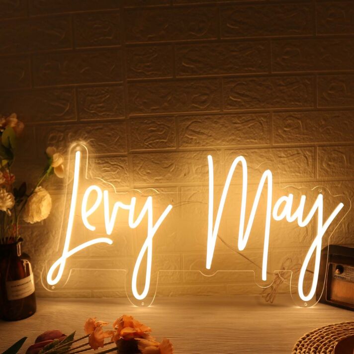 Lery May Yellow Neon Sign