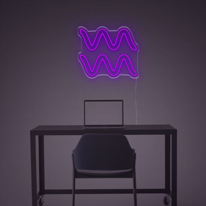 Aquarius Neon LED Neon Sign