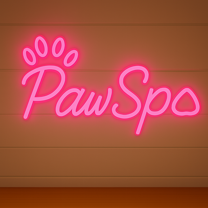 Paw Spa Neon Sign