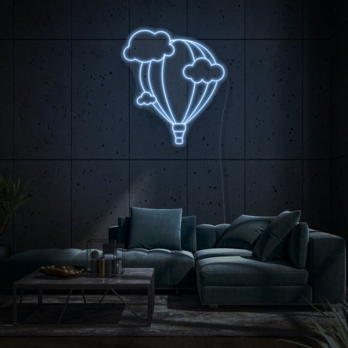 Balloon in the sky LED neon sign