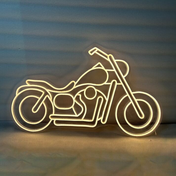 Harley Davidson Neon Sign Icon of Motorcycle Culture