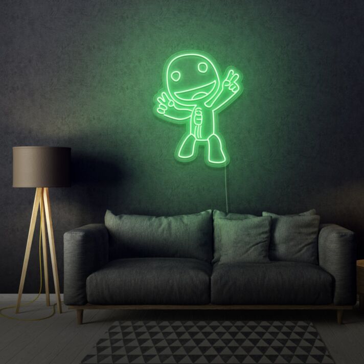 Silly Cartoon Neon Playful and Imaginative