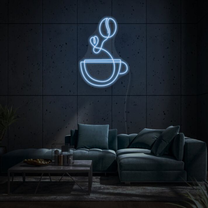 Aromatic Coffee Neon Sign Love for the Coffee Culture