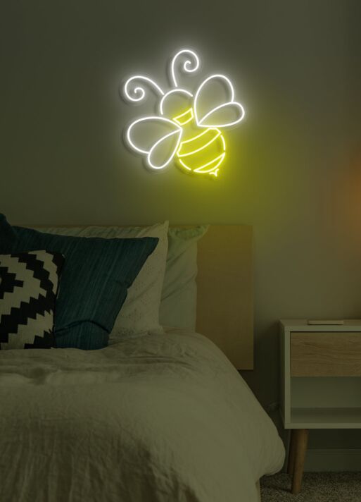 Bee LED Neon Busy Buzz and Nature's Harmony