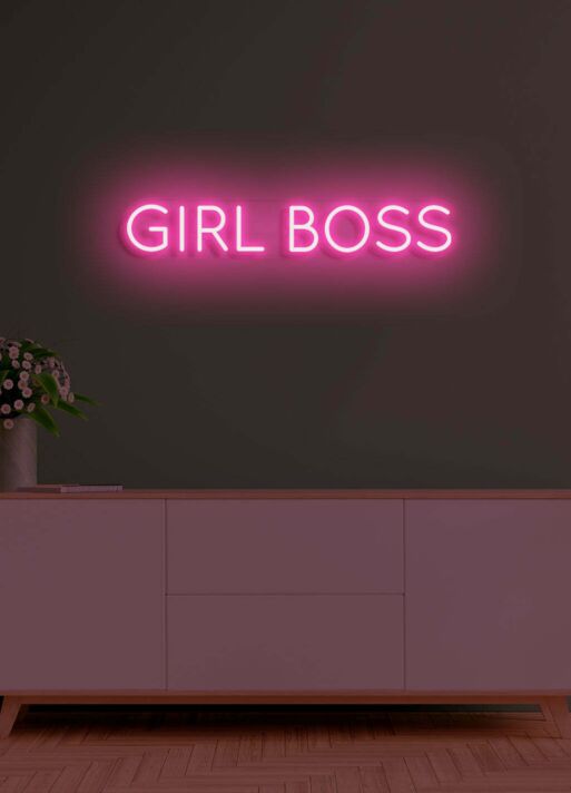 Girlboss Neon Empowering Women in Leadership
