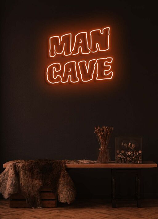 Man cave Neon Sanctuary for Personal Retreats