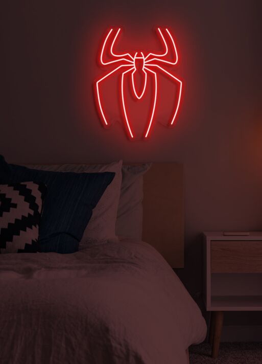 Spider Neon Intrigue for the Mysterious and Bold