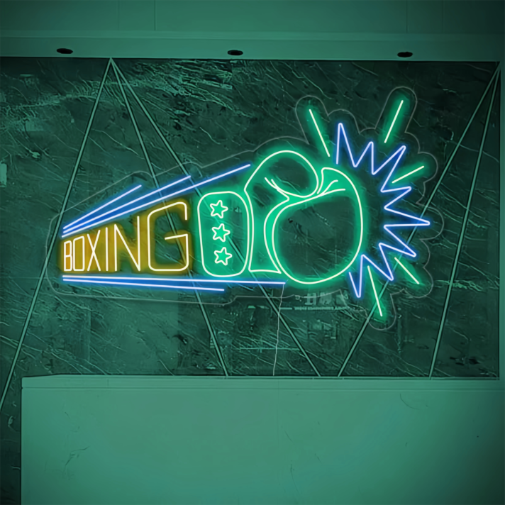 Customize Boxing Glove: Add Neon Sportiness to Your Space