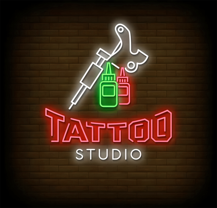 Customize Tattoo Studio: Illuminate Your Space with Neon Art