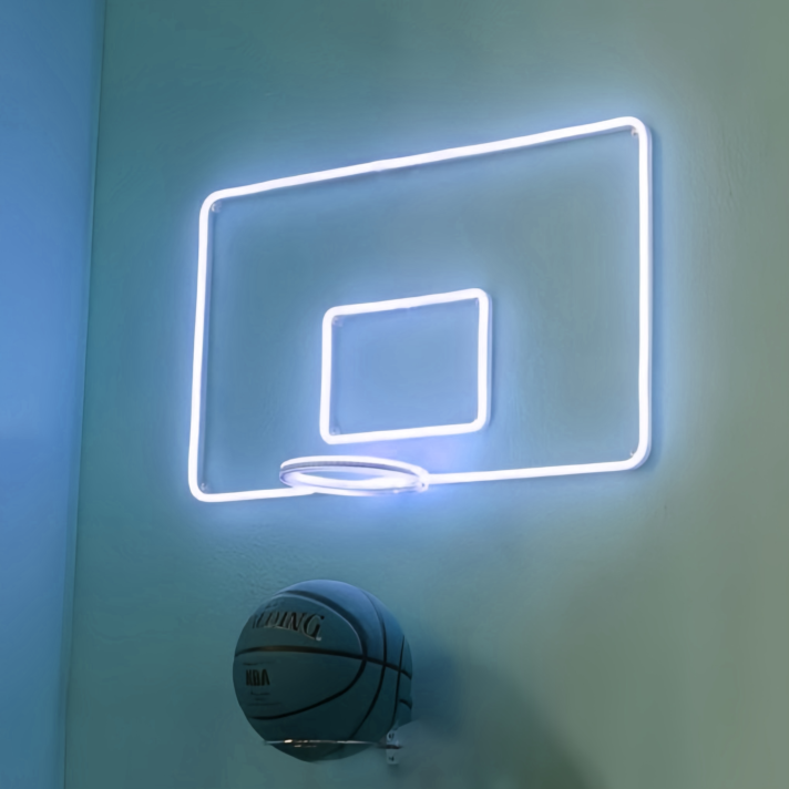 Basketball Backboard Neon Sign